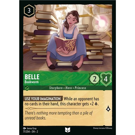 Belle - Bookworm (Uncommon)