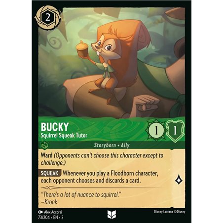 Bucky - Squirrel Squeak Tutor (Uncommon)