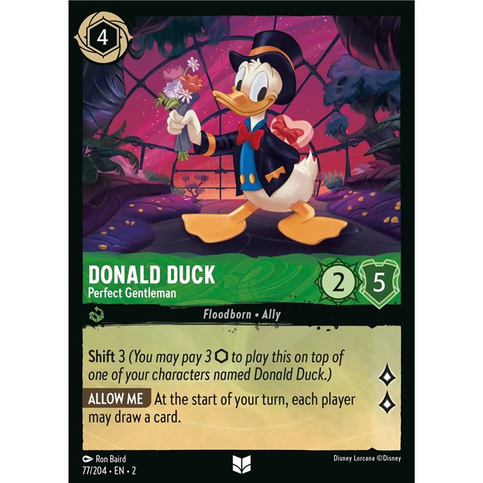 Donald Duck - Perfect Gentleman (Uncommon)