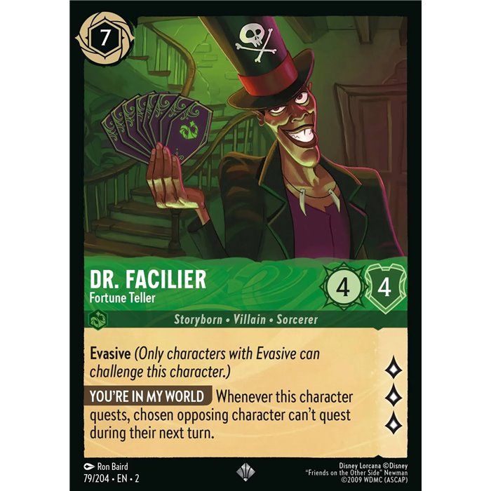 Dr. Facilier - Fortune Teller (Super Rare)