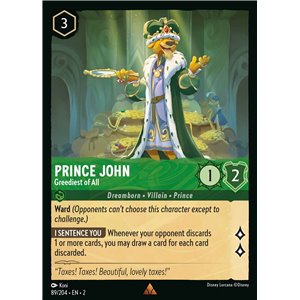 Prince John - Greediest of All (Rare)