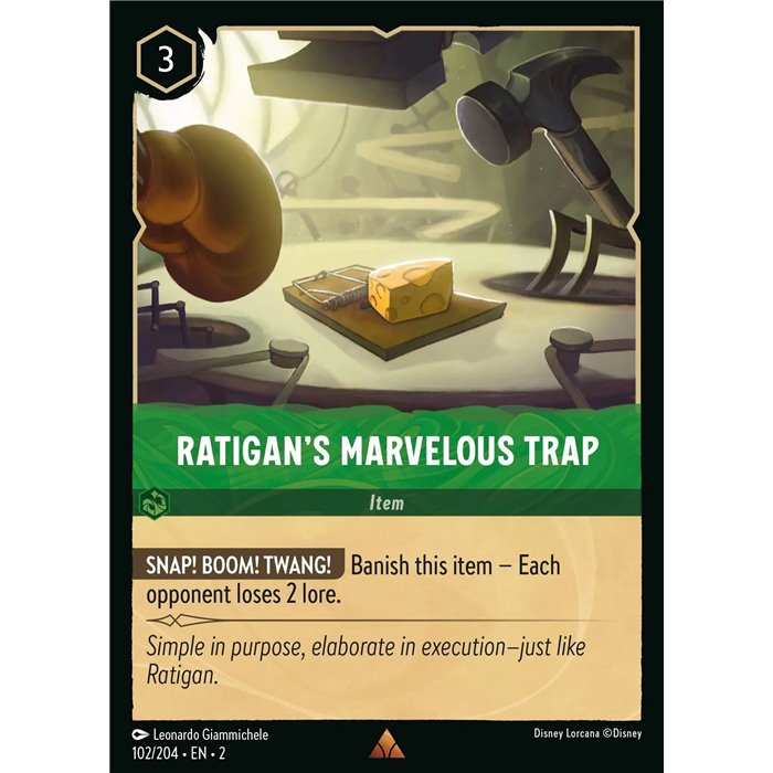 Ratigan's Marvelous Trap (Rare)