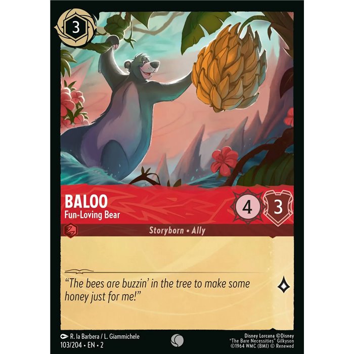 Baloo - Fun-Loving Bear (Common)