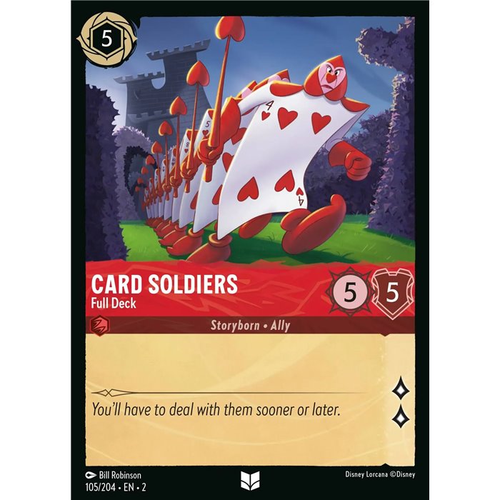 Card Soldiers - Full Deck (Uncommon)