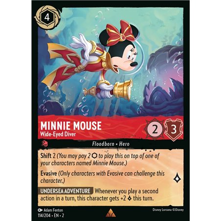 Minnie Mouse - Wide-Eyed Diver (Rare)