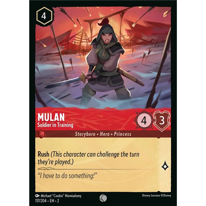 Mulan - Soldier in Training (Common)