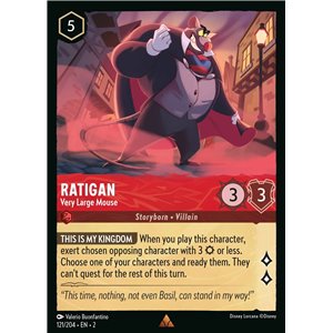 Ratigan - Very Large Mouse (Rare)