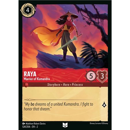 Raya - Warrior of Kumandra (Uncommon)