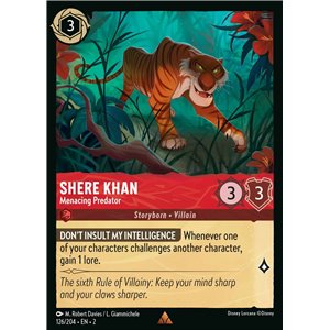 Shere Khan - Menacing Predator (Rare)