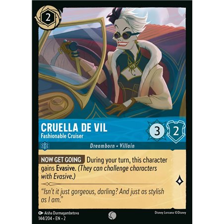 Cruella De Vil - Fashionable Cruiser (Common)