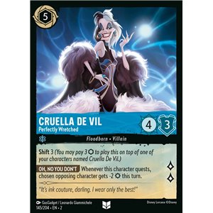 Cruella De Vil - Perfectly Wretched (Uncommon)