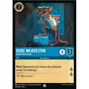 Duke Weaselton - Small-Time Crook (Common)