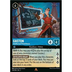 Gaston - Intellectual Powerhouse (Rare)