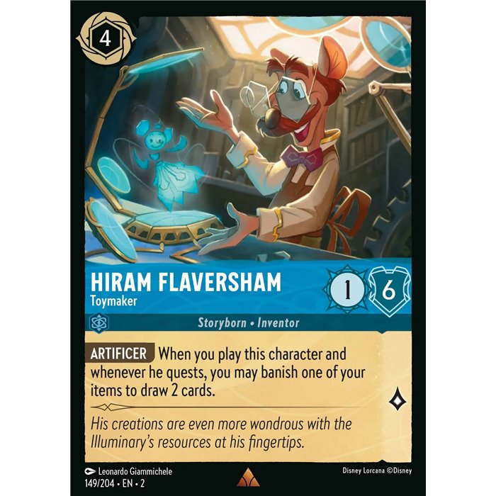 Hiram Flaversham - Toymaker (Rare)