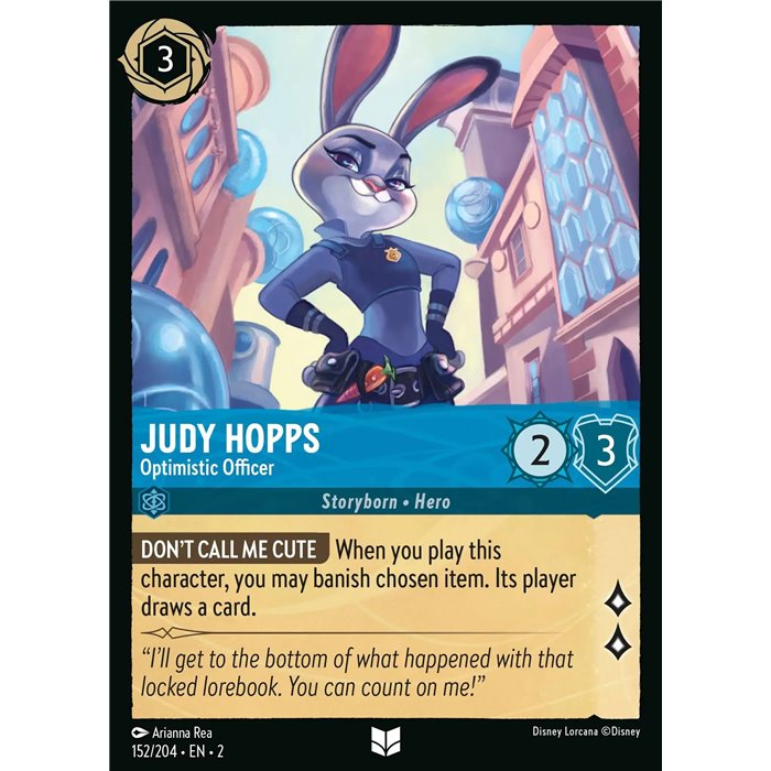 Judy Hopps - Optimistic Officer (Uncommon)