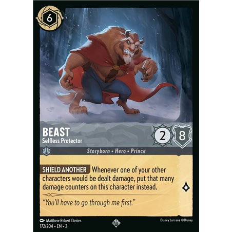 Beast - Selfless Protector (Super Rare)