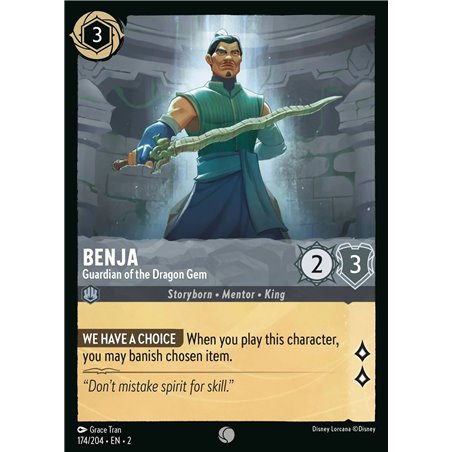 Benja - Guardian of the Dragon Gem (Common)