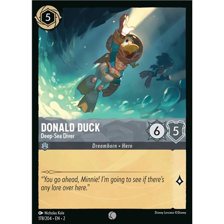 Donald Duck - Deep-Sea Diver (Common)