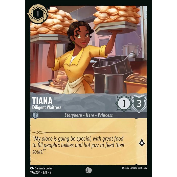 Tiana - Diligent Waitress (Common)