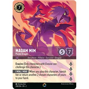 Madam Mim - Purple Dragon (Enchanted)