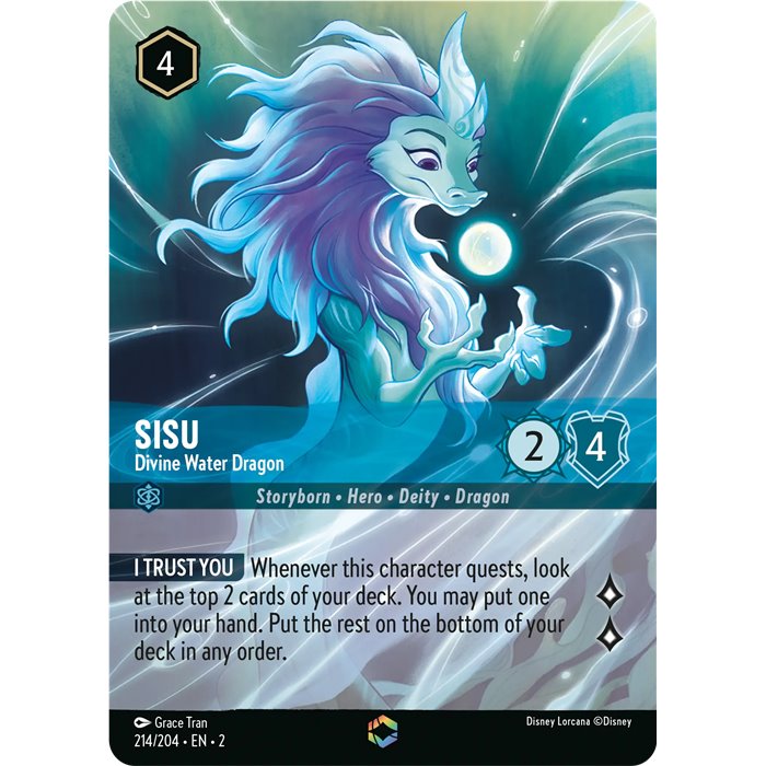 Sisu - Divine Water Dragon (Enchanted)