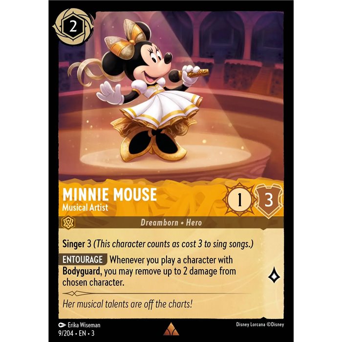 Minnie Mouse - Musical Artist (Rare)