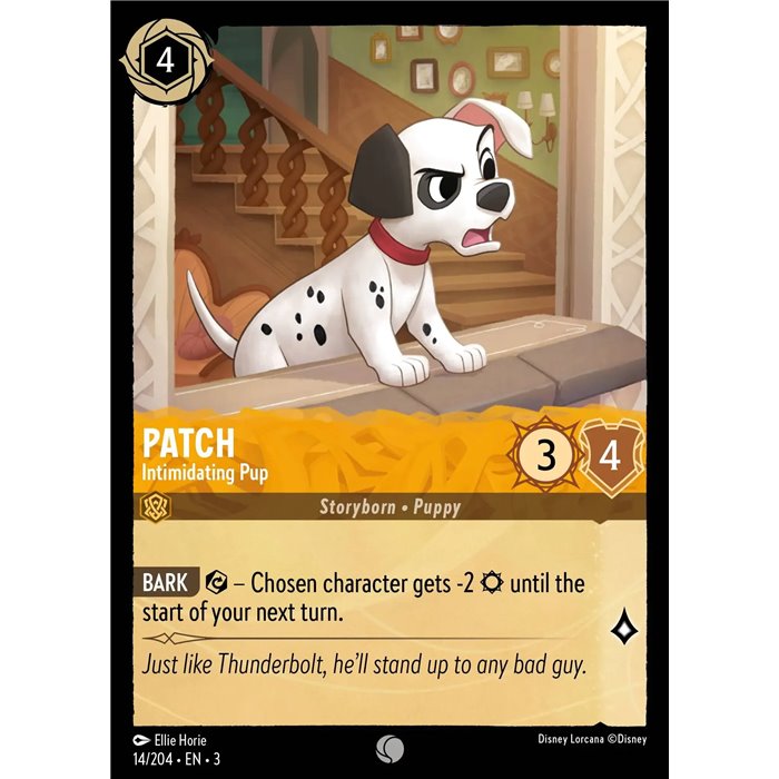 Patch - Intimidating Pup (Common)