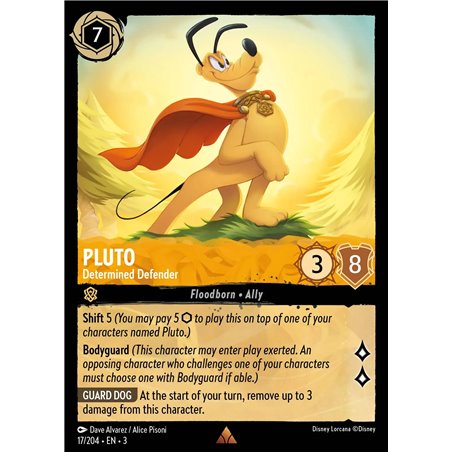 Pluto - Determined Defender (Rare)