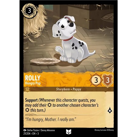 Rolly - Hungry Pup (Uncommon)