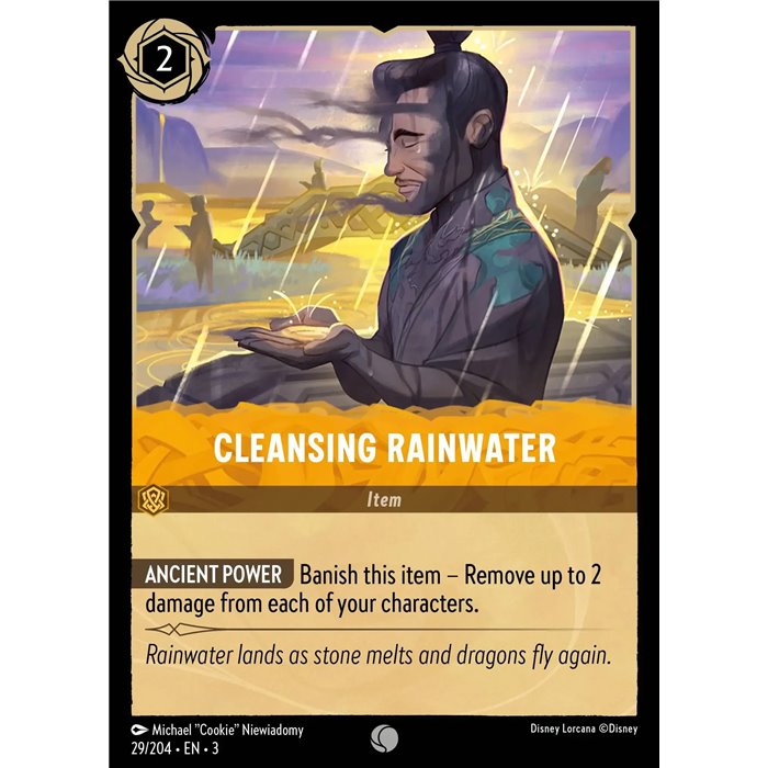 Cleansing Rainwater (Common)