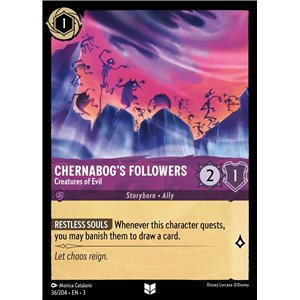 Chernabog's Followers - Creatures of Evil (Uncommon)