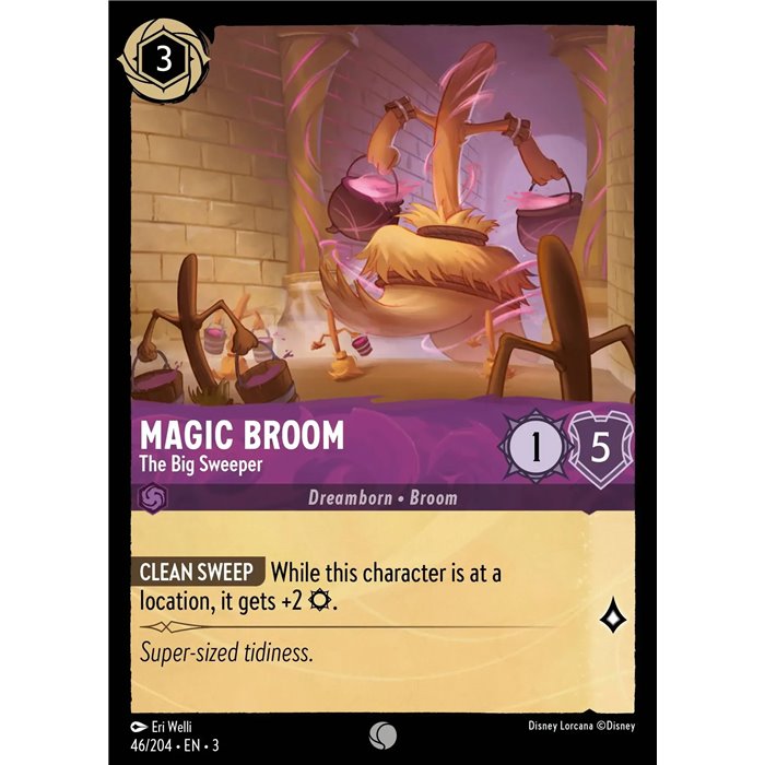 Magic Broom - The Big Sweeper (Common)