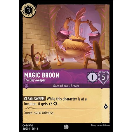 Magic Broom - The Big Sweeper (Common)