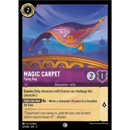 Magic Carpet - The Flying Rug (Common)