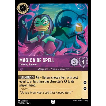 Magica De Spell - Thieving Sorceress (Uncommon)