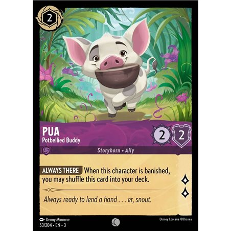 Pua - Potbellied Buddy (Common)