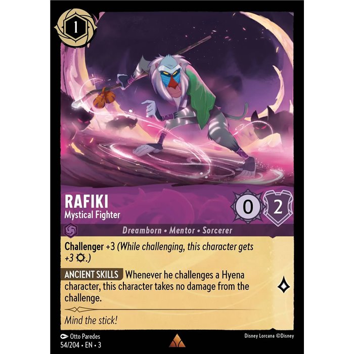 Rafiki - Mystical Fighter (Rare)