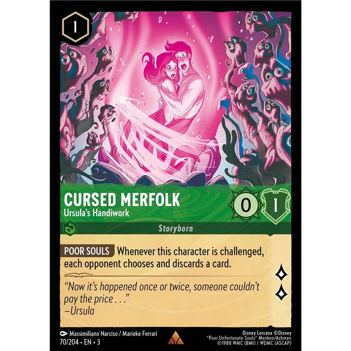 Cursed Merfolk - Ursula's Handiwork (Rare)