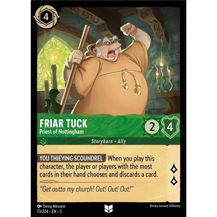 Friar Tuck - Priest of Nottingham (Uncommon)