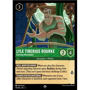 Lyle Tiberius Rourke - Cunning Mercenary (Super Rare)