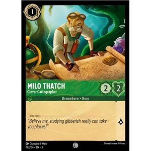 Milo Thatch - Clever Cartographer (Common)