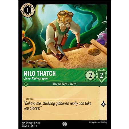 Milo Thatch - Clever Cartographer (Common)