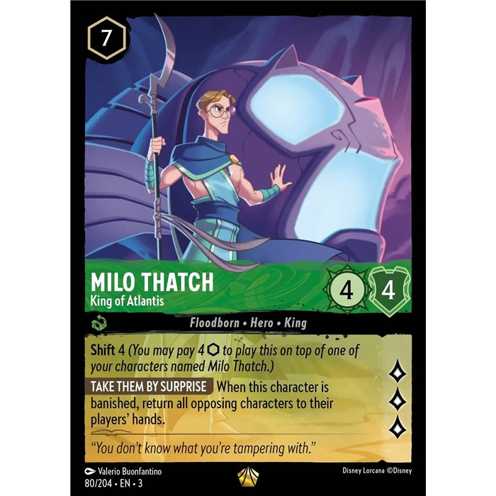 Milo Thatch - King of Atlantis (Legendary)