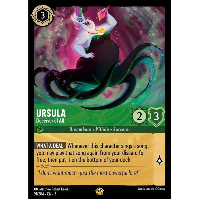 Ursula - Deceiver of All (Legendary)