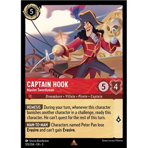 Captain Hook - Master Swordsman (Rare)