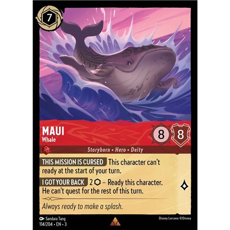 Maui - Whale (Rare)