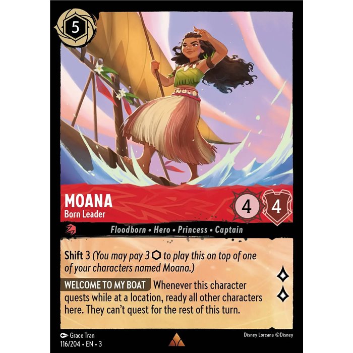 Moana - Born Leader (Rare)