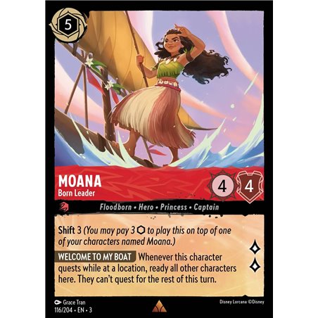 Moana - Born Leader (Rare)