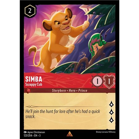 Simba - Scrappy Cub (Rare)