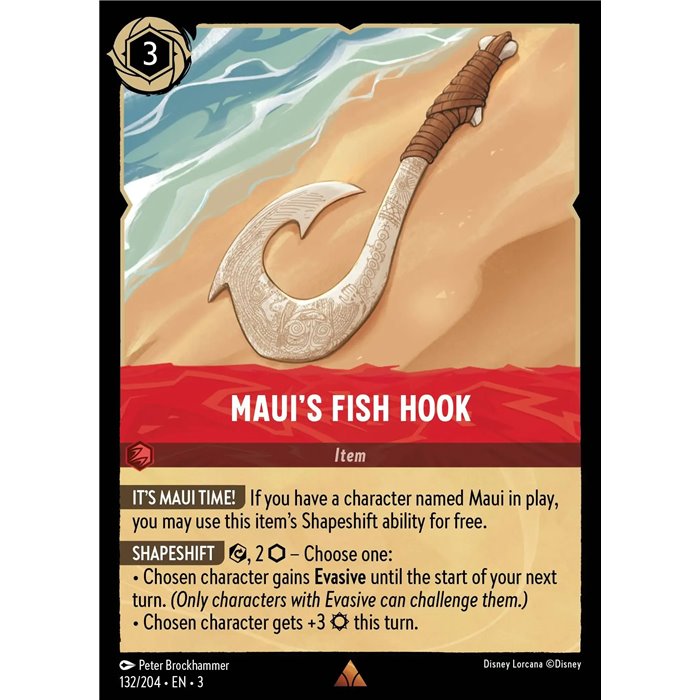 Maui's Fish Hook (Rare)